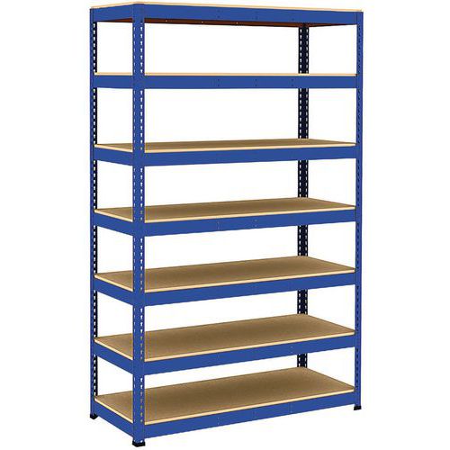 Scaffalatura per archivi Rapid 1 2440x1525x610 7 rip. blu,