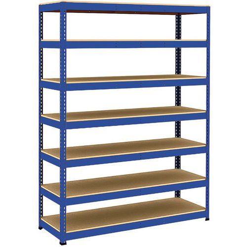 Scaffalatura per archivi Rapid 1 2440x1830x610 7 rip. blu,