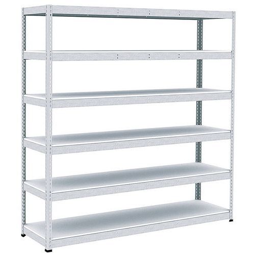 Scaffalatura Manutan Rapid 1 2440x2440x610 6 rip zinc mel,