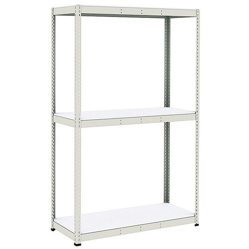 Scaffalatura Manutan Rapid 1 2440x1525x610 3 rip grigio mel,
