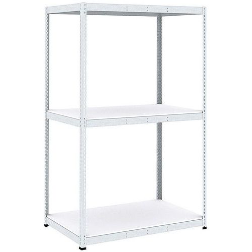 Scaffalatura Manutan Rapid 1 1980x1525X915 3 ripiani in melaminico zincato,