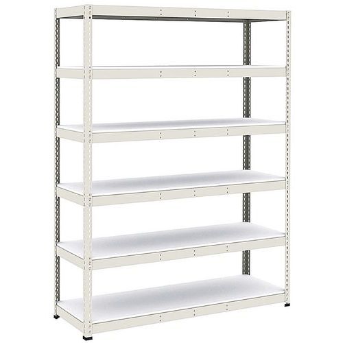 Scaffalatura Manutan Rapid 1 2440x1830x610 6 rip grigio mel,