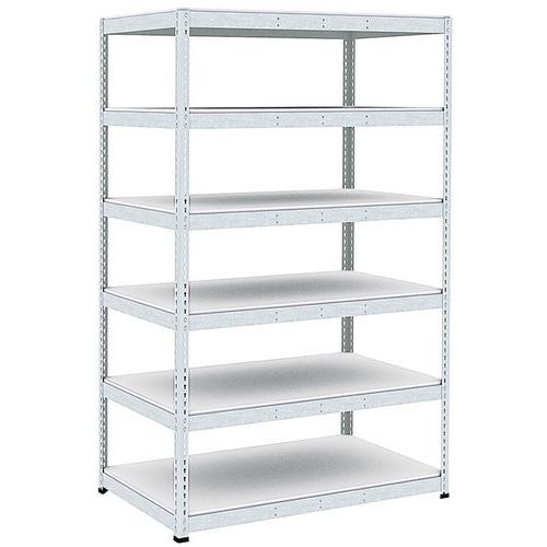 Scaffalatura Manutan Rapid 1 2440x1525x915 6 rip zinc mel,