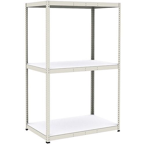 Scaffalatura Manutan Rapid 1 2440x1525x915 3 rip grigio mel,