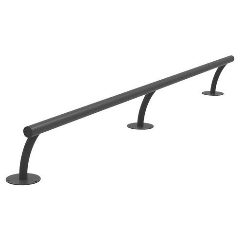 Barra per parcheggio moto 3800 vernice su piede grigio antr,