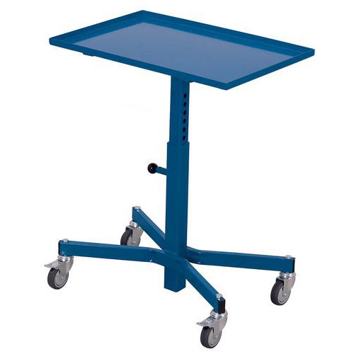 Carrello da officina per contenitori Euronorm - A 515-790 mm 150 kg,