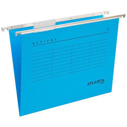 Cartella sospesa Alzicht Folio fondo a V - Blu,