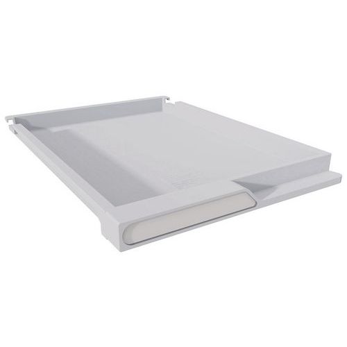 Lotto di 30 Cassetti 3cm Grigi con etichette Assortite,