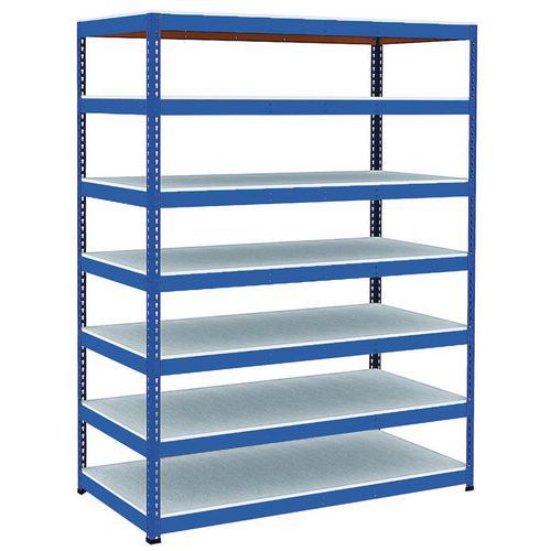 Scaffalatura per archivi Rapid 1 2440x2440x915 7 rip met blu,