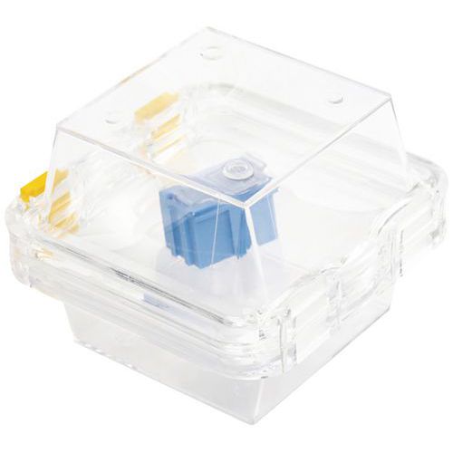 Scatola con membrane elastiche 125x125x50 mm,