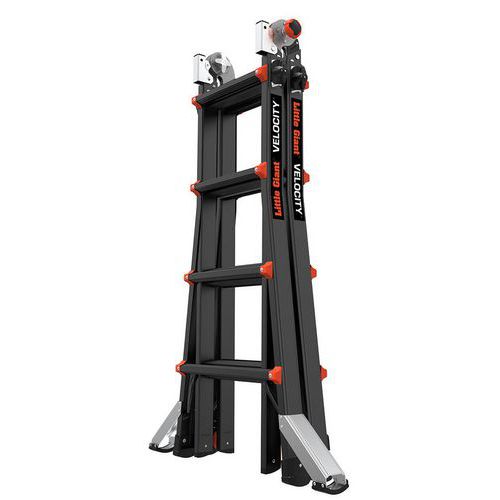Scala pieghevole Velocity Black Pro 4x4 - Altrex,