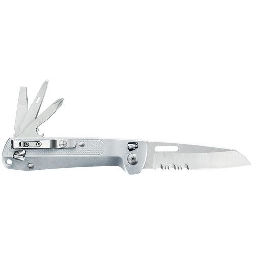 Coltello multiuso 8 utensili - Argento,