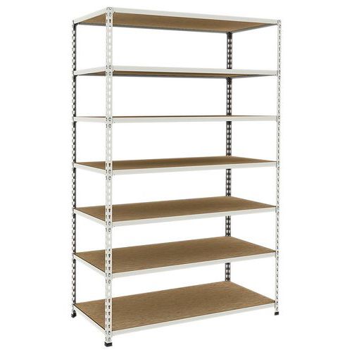 Scaffalatura per archivi Rapid 2 1980x1220x610 7 rip. grigio,