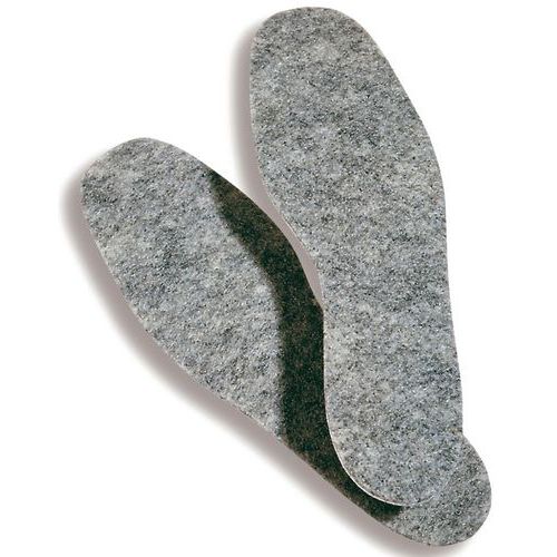 Soletta in feltro trasparente taglia 44,