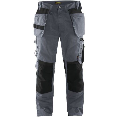 Pantaloni da artigiano grigio/nero taglia 42,
