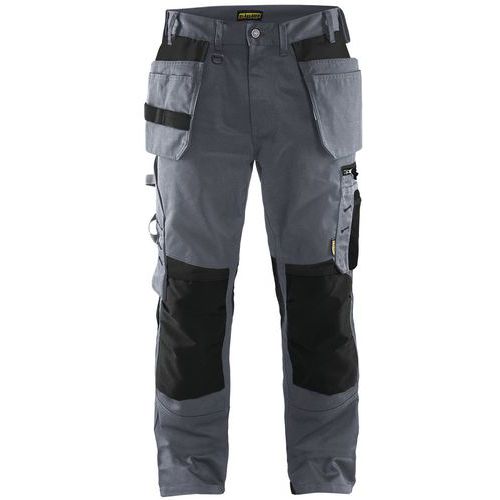 Pantaloni da artigiano grigio/nero taglia 46,