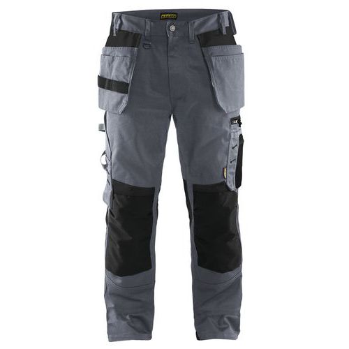 Pantaloni da artigiano grigio/nero taglia 42C,