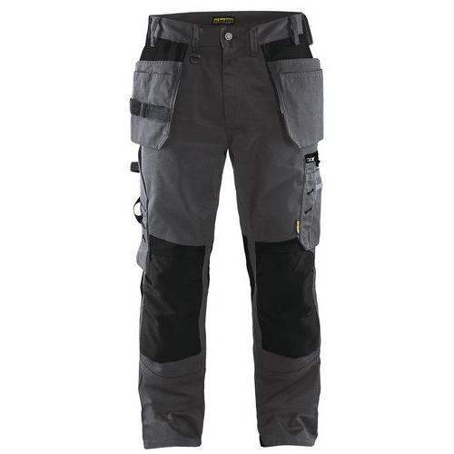 Pantaloni da artigiano grigio scuro/nero taglia 46L,