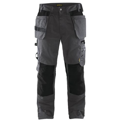 Pantaloni da artigiano grigio scuro/nero taglia 48L,
