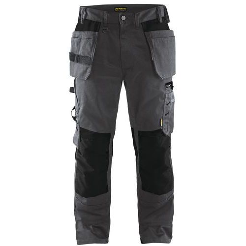 Pantaloni da artigiano grigio scuro/nero taglia 46C,