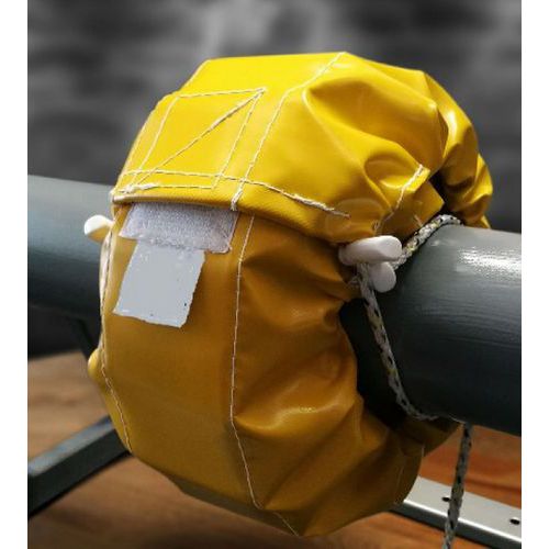 Copriflangia tessuto poliestere spalmato di PVC 6 ansi 150,