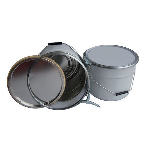 Secchiello omologato - 13 L - chiusura ad anello,