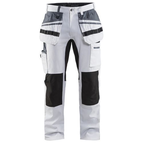Painters trousers  X1900 White/Black,