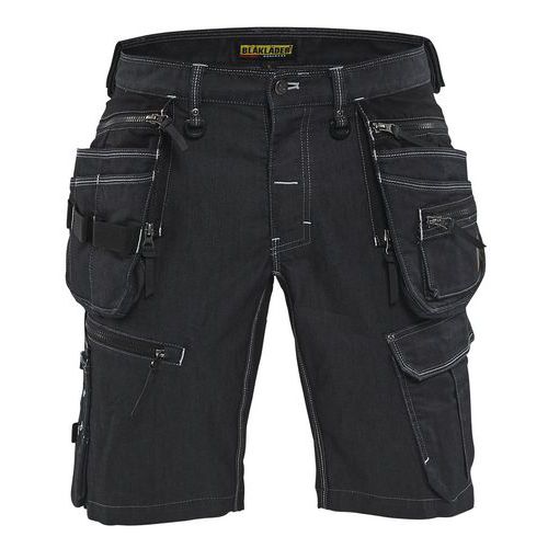 Blaklader Uomo Nero Stretch Short 2D X1900 - Immagine 2