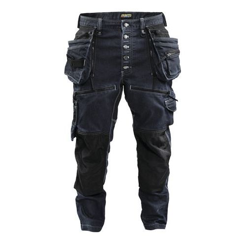Blaklader Blu Pantaloni Da Lavoro Elasticizzati 2D X1900 - Immagine 2