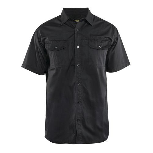 Twill shirt Nero,