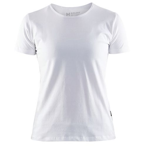 Blaklader Donna Bianco T-Shirt Da - Immagine 2