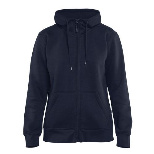 Blaklader Donna Blu Felpa Con Cappuccio Da - Immagine 2