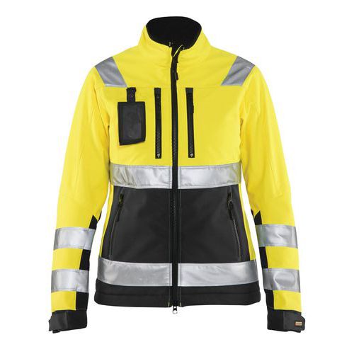 Blaklader Donna Giallo Giacca Impermeabile Fluorescente Da - Immagine 2