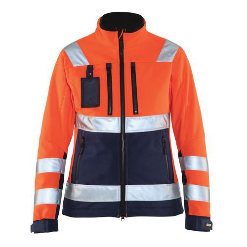 Blaklader Donna Arancione Giacca Impermeabile Fluorescente Da - Immagine 2