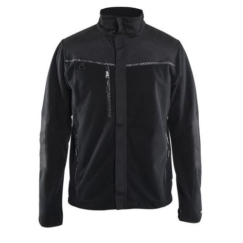 Giacca in pile antivento nero taglia XL - 495525249900XL,