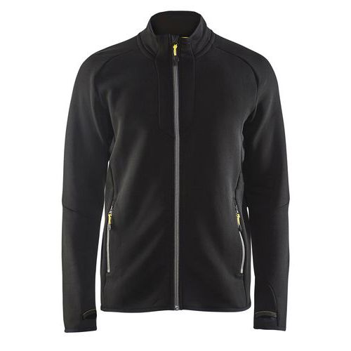 Giacca in pile Evolution nero taglia S,