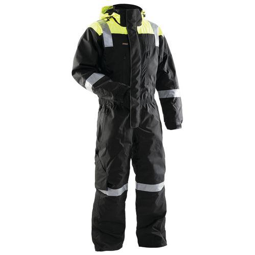 Shell coverall Nero/Giallo,