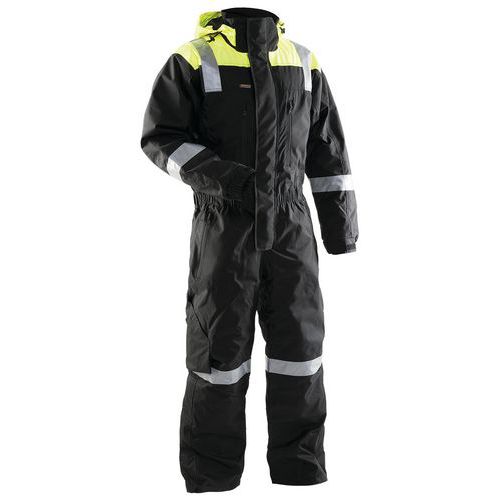 Winter coverall Nero/Giallo,