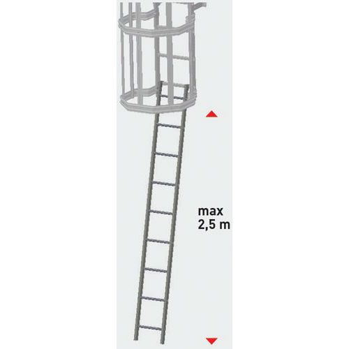 Scaletta fissa di accesso,