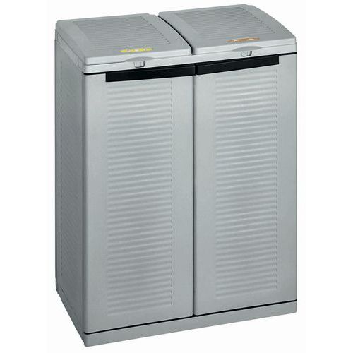 Armadietto 2 ante raccolta differenz.2portasaccoda 110 L,