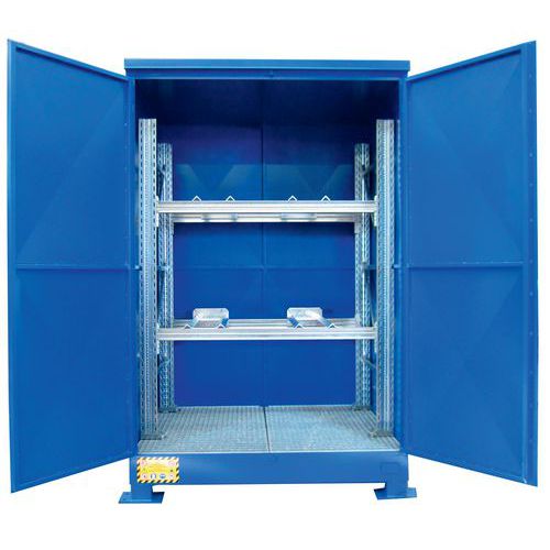 DEPOSITO ESTERNI CON ISOLAMENTO TERMICO 4 FUSTI DA LT. 200,