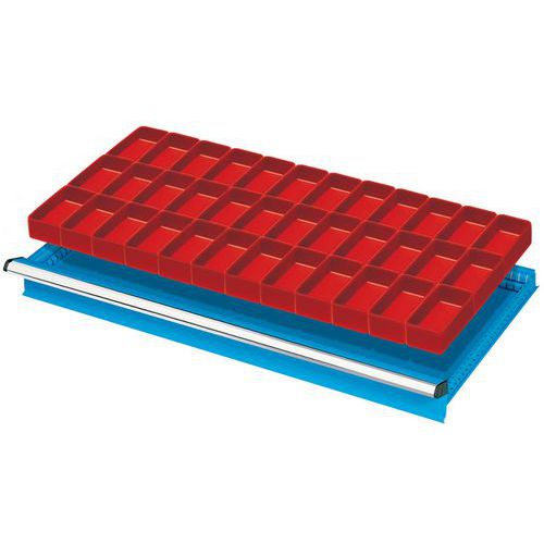suddivisione cassetti 100-125mm 54X27U 36 vaschette 75x150mm,