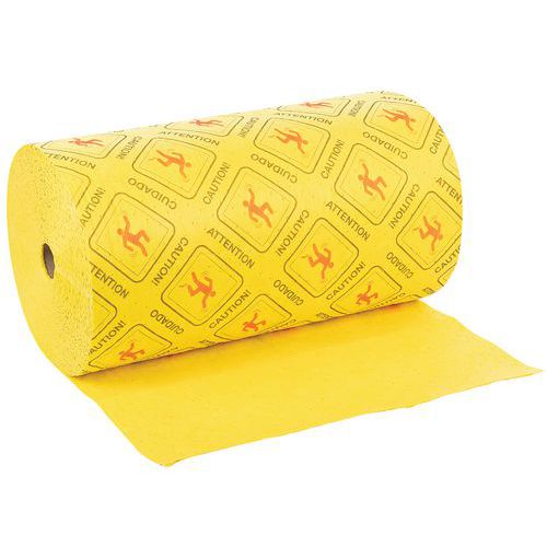 Assorbente universale Rotolo 81 cm x 46 m giallo,