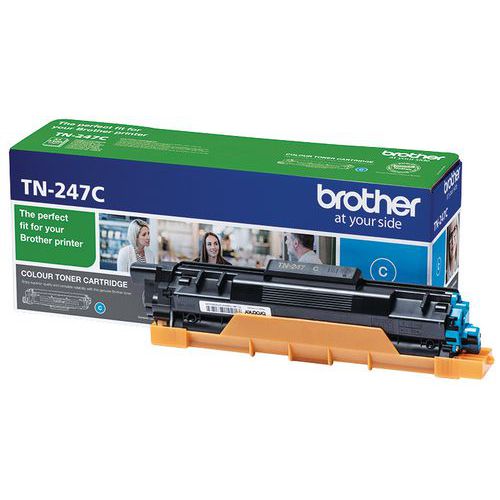 Toner Brother TN247C - Ciano - Alta capacità,