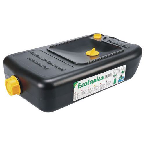 Tanica nera 10L svuotamento oli 57x32xh138 cm,