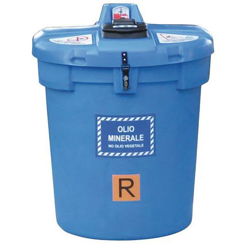 contenitore 200 L per raccolta olio esausto,