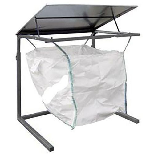 Struttura porta big bag regolabile con coperchio,