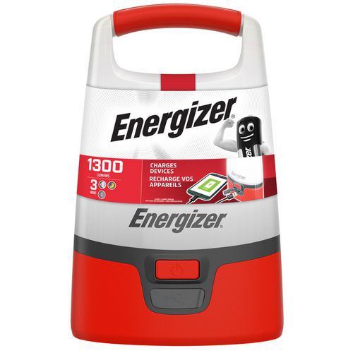 Energizer Rosso/Nero E304157300 Vision Usb Led (Monocolore) Lanterna Da Campeggio 1300 Lm A Batteria - Immagine 3