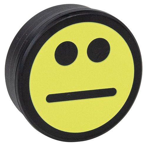 5 magneti smiley gialli 35 mm giallo,