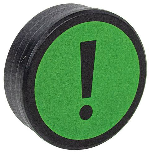 Magneti Lean Management Attention verde,